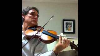 Sussex Carol  solo fiddle [upl. by Atsylak]