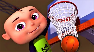 Zool Babies Playing Basket Ball Episode  Zool Babies Series  Cartoon Animation For Kids [upl. by Concettina]