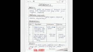 Carboxylic COOH and Phenolic OH Group Test for a given Organic Compound  Chemistry Practical [upl. by Vladi]