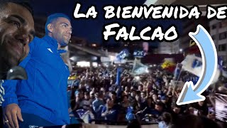 La Bienvenida a Falcao en el Bogotá Plaza Hotel  Fiesta de Millonarios ⚽Ⓜ️ [upl. by Mussman]