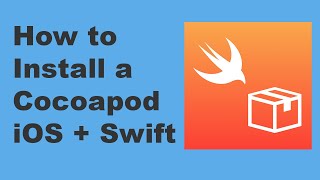 Swift for Beginners How to Install CocoaPods  iOS 2020 [upl. by Nirehtak]