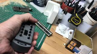 How to open digital safe when battery is flat and key not working [upl. by Natehc420]