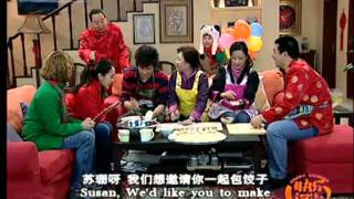 Happy Chinese Episode 3 Dumplings Learning Chinese Series [upl. by Zennie964]