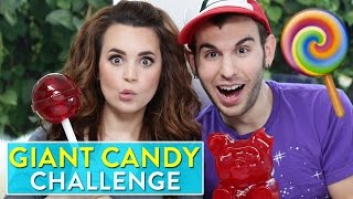 GIANT CANDY CHALLENGE [upl. by Klayman]