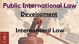 Public International Law  Development of International Law [upl. by Eila]