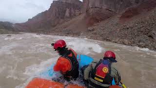 Hance Rapid  Colorado River Grand Canyon 2023 [upl. by Ertha]