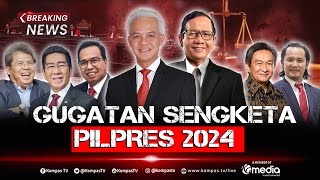 BREAKING NEWS  Sidang Perdana Sengketa Pilpres 2024 di MK Gugatan GanjarMahfud [upl. by O'Shee295]