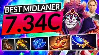 BEST MID LANE HERO in 734C  The NEW WAY to Play Dazzle  Dota 2 Build Guide [upl. by Aba835]