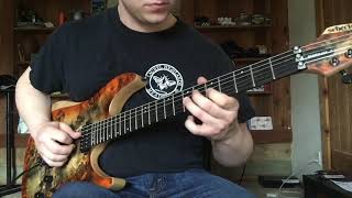 Schecter Reaper 6 FR Demo  CJ Masciantonio [upl. by Tamberg]