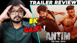 ANTIM The Final Truth  Trailer Review  Salman Khan  Aayush Sharma [upl. by Keefe]