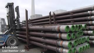 Driving with pipes Load Stabilizer Pipe handling Tube handlingELM Kragelund [upl. by Nilac]