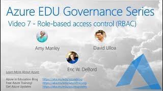 Azure Education Governance Series 7 Azure Role Based Access Controls RBAC [upl. by Aisekal]