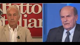 Travaglio a Bersani il declino del bipolarismo nellelettorato italiano [upl. by Anitnegra]