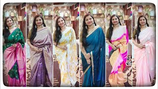 Glamorous Me and the Stunning Sarees ✨ Amazon Haul  Diwali Sale Specialquot [upl. by Kavanaugh]