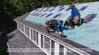 GAF shingles with LayerLock® Technology [upl. by Naujuj]