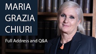 Dior’s Artistic Director Maria Grazia Chiuri  Full Address and QampA  Oxford Union [upl. by Vittoria]