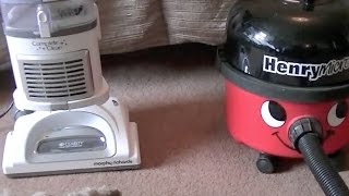 Morphy Richards Shark Navigator Complete Clean Vacuum Cleaner Vs Henry Micro [upl. by Tara]