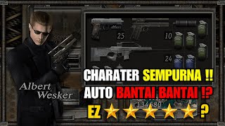 Karakter Mercenaries paling Sempurna   Resident Evil 4 Mercenaries Wesker [upl. by Ydnic]