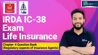 IRDA Exam Mock Test4  IC38 Mock Test 2022  LIC Agent Exam Preparation [upl. by Malamud]