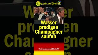 Maischberger Grüne Baerbock Flugverkehr Kurzstrecken bahn schiene flug Wasser Champagner [upl. by Modnar]