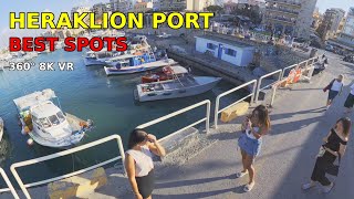 Heraklion Port Working Tour  A BehindtheScenes Look at Cretes Bustling Harbor Walking Tour [upl. by Abernathy]