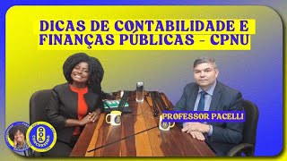 Dicas Contabilidade e Finanças Públicas CNU com o professor Giovanni Pacelli [upl. by Tyika1]