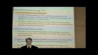 Pharmacology Introduction Part 1 by professor fink [upl. by Nalliuq]