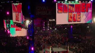 1292022 WWE Royal Rumble St Louis MO  Womens RR 23 Summer Rae Entrance [upl. by Eolande]