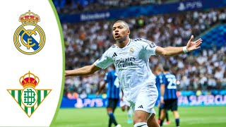 Real Madrid vs Real Betis  Extended Highlights amp All Goals 2024 HD [upl. by Cerell314]