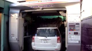 洗車機 ：ダイフク－2001年製 『カイノス』 Japanese carwash machine [upl. by Lerrud]