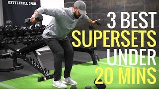 The 20Minute Full Body Superset Workout That Hits Everything TRY THIS [upl. by Eyks]