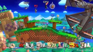 Super Smash Bros Wii U  Windy Hill Zone Gameplay  HD [upl. by Hey]