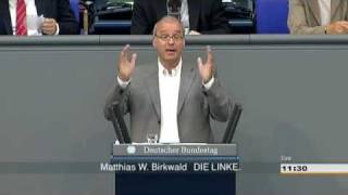 Matthias W Birkwald DIE LINKE Ruhestand war gestern  Malochen bis zum Tode droht als Schicksal [upl. by Pernell]