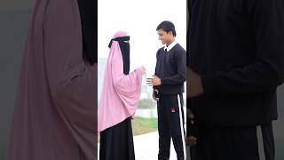 Respect Hijab 🧕👌💯 islamicshorts hijab lovestatus viralnaatsameerdiwan youtubeshorts [upl. by Ierdna52]