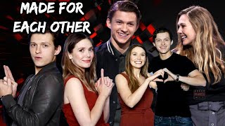 Tom Holland and Elizabeth Olsen Praising and Talking About Each Other [upl. by Maegan]