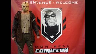 Montréal Comiccon 2016  Jason Voorhees [upl. by Leland]