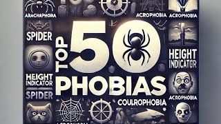 Top 50 Phobias and Their Fears Explained [upl. by Admana]