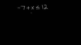 7th Grade Math Solving Inequalities involving Addition and Subtraction [upl. by Aerda515]