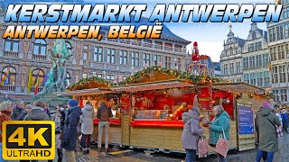 Kerstmarkt Antwerpen 2022 [upl. by Ycul]