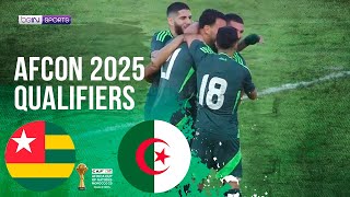 Togo vs Algeria  AFCON 2025 Qualifiers HIGHLIGHTS  101424  beIN SPORTS USA [upl. by Corrie]