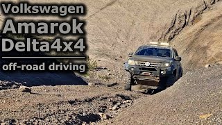 2022 Volkswagen Amarok V6 TDI  Delta4x4  offroad driving [upl. by Arannahs]