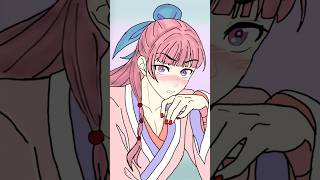 Anime Love Story 💞🌸 shorts anime love cute ytshorts animation comics shortsfeed cartoon [upl. by Cirdnek]