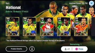 TRICK TO GET 103 RATED H STOICHKOVampNEW NATIONAL EPIC PACK EFOOTBALL 2024 [upl. by Naugal702]