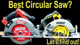 Best Circular Saw Cordless Milwaukee FLEX DeWalt Ryobi Makita Kobalt WORX Craftsman Bosch [upl. by Ovida]