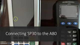 Connecting PAX SP30 PIN Pad to A80 Terminal [upl. by Stempien]