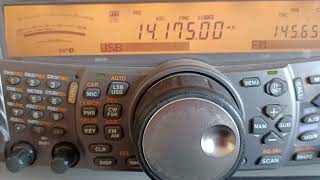 IR2RMAG SPECIAL CALL ARI MAGENTA 14175 KHz [upl. by Jean-Claude]