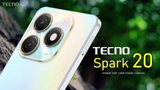 Tecno Spark 20 Price Official Look Design Specifications Camera Features  TecnoSpark20 Tecno [upl. by Robbyn]