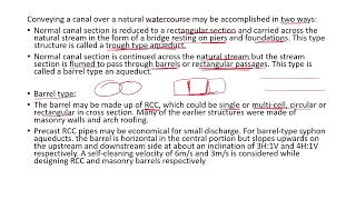 Barrel type aqueduct [upl. by Yeo]
