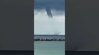 Waterspout Spotted Swirling Off Coast of Florida [upl. by Deny154]