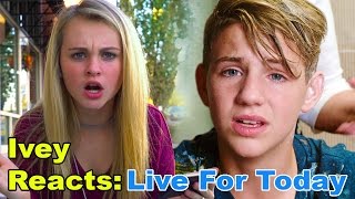 Ivey Reacts Live For Today by MattyBRaps [upl. by Kelli]